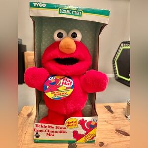 Vintage Tickle Me Elmo Plush Toy